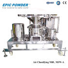 चक्रवात मशीन के साथ CE प्रमाणीकरण पुलवाइज़र पीसने की मशीन 0.1 - 5 टी / एच